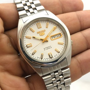 Vintage Seiko 5 7S36-00Y0 36mm Automatic Day Date Japan Made Wrist Watch  B5363 | eBay