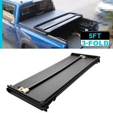 Fit For Nissan Frontier Truck 2005-2025 5ft Tri-fold Soft Bed Tonneau Cover