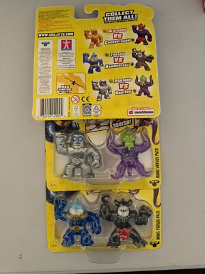 Moose Toys Heroes of GOO JIT ZU Minis Versus Packs Set of all 3