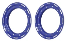 DWT Alumilte Rok'N Lock G2 G3 Replacement Beadlock Rings Pair 10 Inch 10" Blue