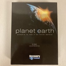 PLANET EARTH Five 5 DVD Collectors Edition Box Set 2007 Discovery Channel