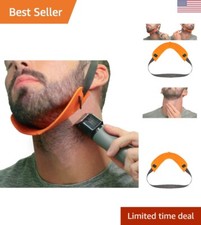Beard Neckline Shaper Guide; Hands-Free, Flexible, Adjustable, Beard Templat...