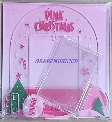 SHINee 2023 PINK CHRISTMAS SMTOWN OFFICIAL ACRYLIC TURNING STAND