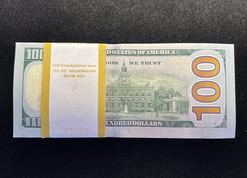 U.S. $100 Dollar Bill, From A New Bundle, 2017A, Fr.#2189-L, Mint, UNC - Picture 7 of 11