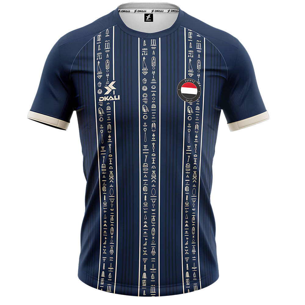 Maillot Egypte 2025/2026 DKALI Officiel Bleu pour l'entraînement intense