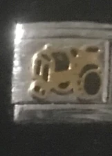 Tractor Wholesale Italian Charm Enamel Link 9MM K55 Style B