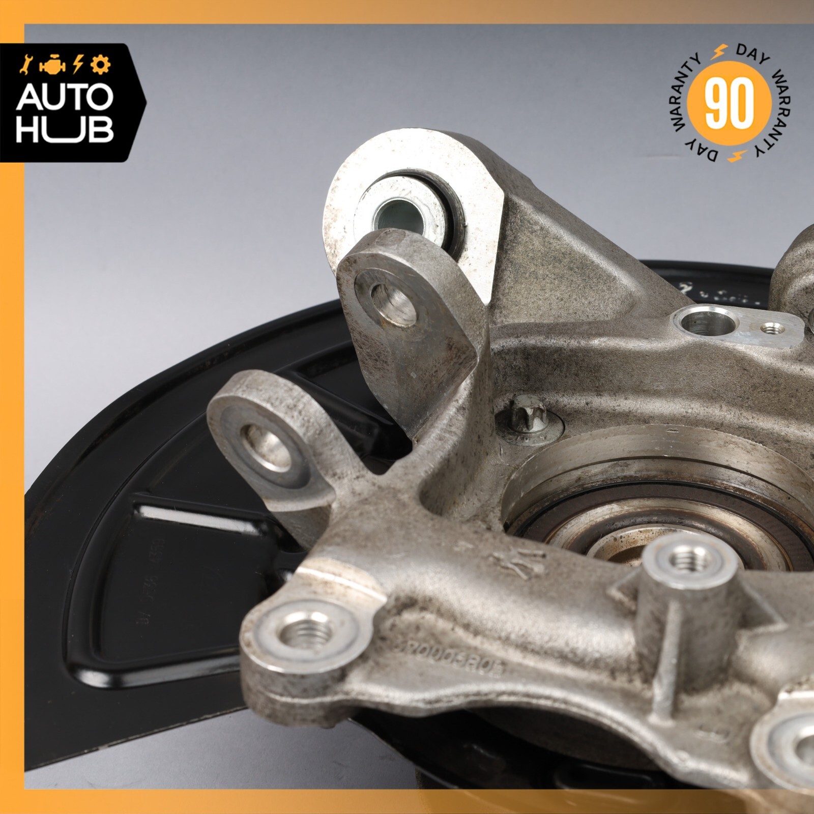 14-17 Maserati Ghibli M157 Rear Right Passenger Side Spindle Knuckle Hub OEM 51k