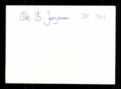 Ole Jorgensen Dänemark Ruder WM 1981 Original Signiert + A 241355