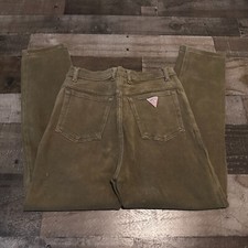 Vtg Guess Algodon Pants, Flat Front USA - Size 24x25