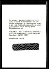 2023-24 Upper Deck Trilogy 2022-23 Update - Rookie Signature Pucks Shield