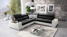 Moderne Sofa Wohnzimmer Couch L-Form PERS III TOP Qualität Farbe wählbar