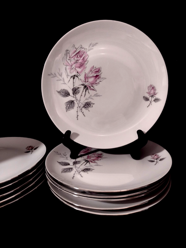 Set/5 SILVER ROSE BOHEMIAN CZECH (5) 10
