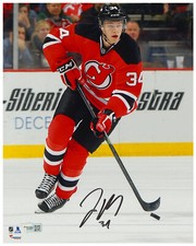 Jon Merrill Signed New Jersey Devils 8x10 Photo (Fanatics COA)