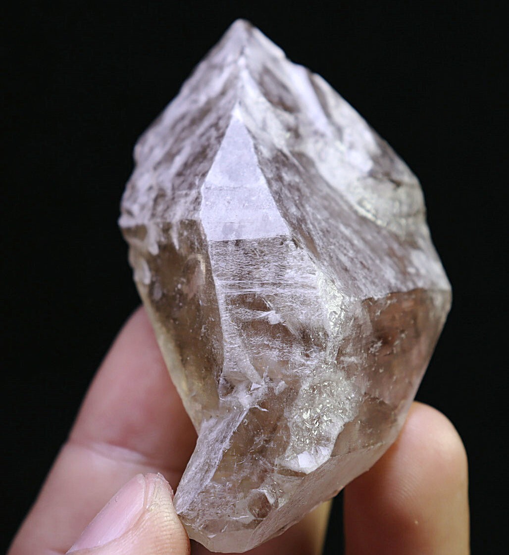 NATURAL Unique Skeletal Elestial QUARTZ Crystal Point Mineral