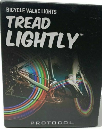 LUCES DE VÁLVULA DE BICICLETA Protocol Banda de rodadura ligeramente ¡Tornillo multicolor en válvulas! NUEVO - Imagen 4 de 7