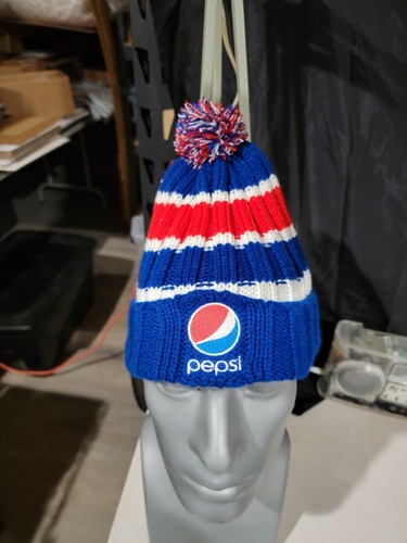 BB Chicago Cubs Winter Hat Pepsi Pom 