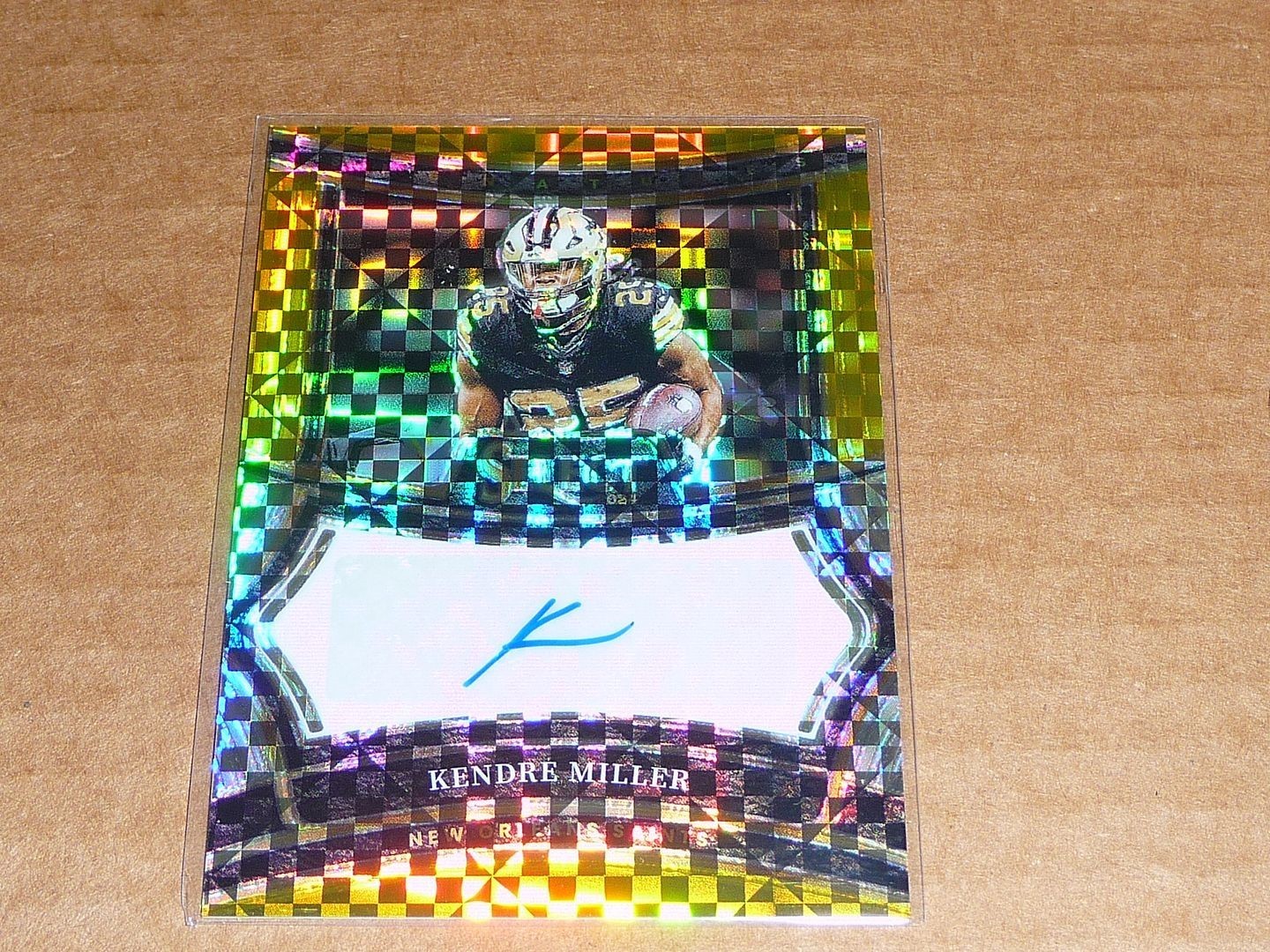 2024 Panini Select KENDRE MILLER AUTOGRAPH/AUTO GOLD PRIZM SAINTS 07/10 A169