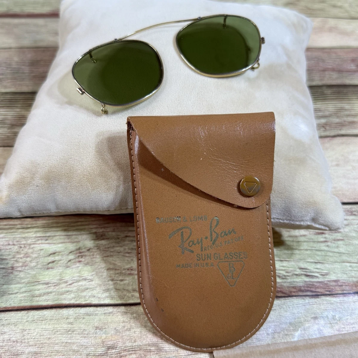 Ray Ban Clip On In Vintage Sunglasses for sale | eBay