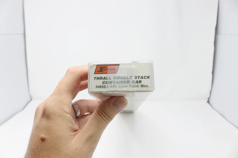 Автомобильный набор контейнеров Thrall Dbl Stack Intermodal Models 94850.2 масштаб N APL Liner T - Изображение 2 из 3