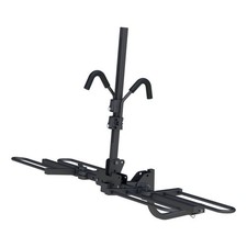 Curt 18085 Tray-style Hitch Mounted Steel 2-bike Rack For 1.252 Receivers