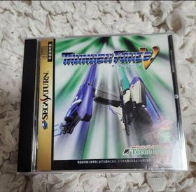 Thunder Force V Sega Saturn With Obi