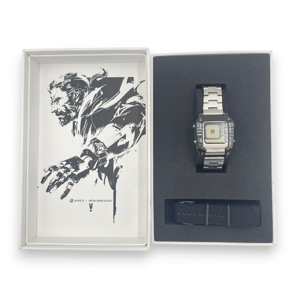 SEIKO WIRED Metal Gear Solid V Collaboration Model 2500 Limited Edition ...