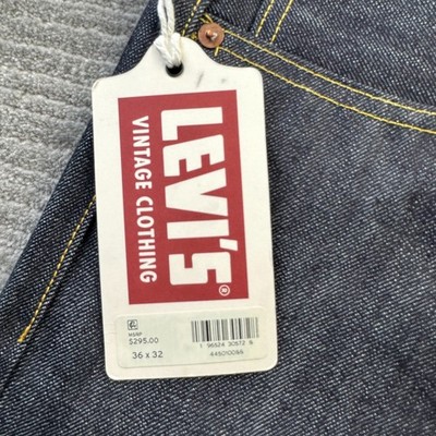 Levis 501 Jeans Mens 36x32 Selvedge Japan LVC Button Fly | eBay