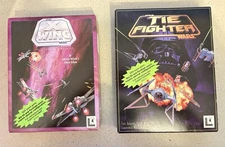 Star Wars X-Wing & Tie Fighter Space Combat Simulator 3.5" IBM Floppy Discs