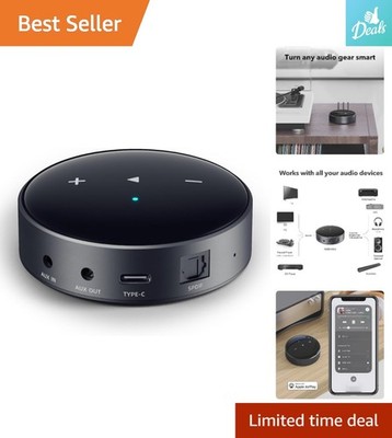 Hi-Res Audio Streamer with Multiroom Capability & Voice Assistant Support
