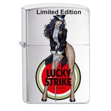 Encendedor ZIPPO Lucky Strike Anime Estilo Vintage Niña: bellas artes y diseño gráfico