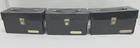 3 Vintage Nintendo NES Game Storage Case Cartridge Holder Carry Box Official