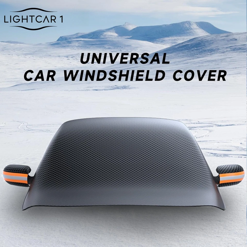 Cubierta de Parabrisas de Coche Cubierta de Parabrisas de Coche para Hielo y Nieve 218x148cm Foto 2 de 4