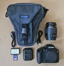 Canon EOS 4000D Digital DSLR Camera Bundle + 18-55mm Zoom Lens + 16GB SD + Case
