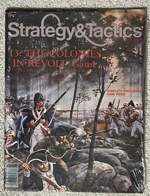 Strategy & Tactics  # 104: Magazine w Game: 13: The Colonies In Revolt. UP