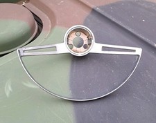 1964 Chevy Corvair Horn Ring Steering Wheel Trim Column Cover Chrome Moulding 64 1964 Chevy Corvair Horn Ring Steering Wheel Trim Column Cover Chrome Moulding 64