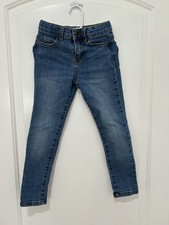 OshKosh B gosh Kids Jeans Super Skinny Size 6/6X Blue Denim Adjustable Waist