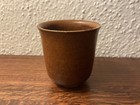 Klassisches dänisches MCM Design: Saxbo, Eva Stæhr-Nielsen, braune Steinzeug Vase