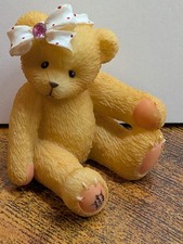 VTG '98 Cherished Teddies Avon Exclusive October Birthstone Bear 516953 Enesco