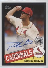 2020 Topps 1985 Baseball Series 2 Black 25/199 Dakota Hudson #85A-DH Auto q4j