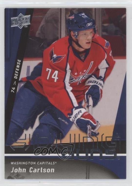 2009-10 Upper Deck Young Guns John Carlson #497 0c3