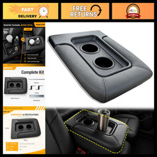 Center Console Lid With Cup Holders For Chevy Silverado Suburban Avalanche Si