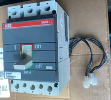 ABB SACE S3 Type S3N CIRCUIT BREAKER, 3POLE 200A 400V