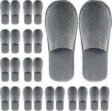 8 Pairs Disposable Travel Slippers For Women,Slippers with Individually Wrapped