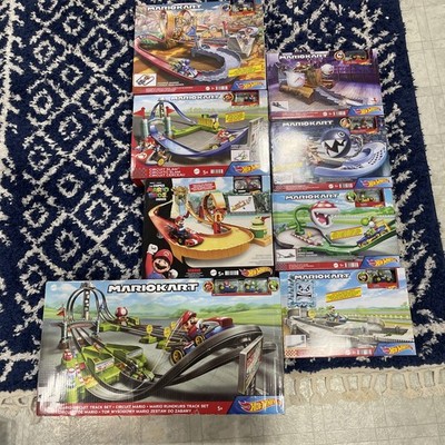 Super Mario Kart Hot Wheels Track Set - Lot of 8 Sets -New -Circuit Track Set!!!