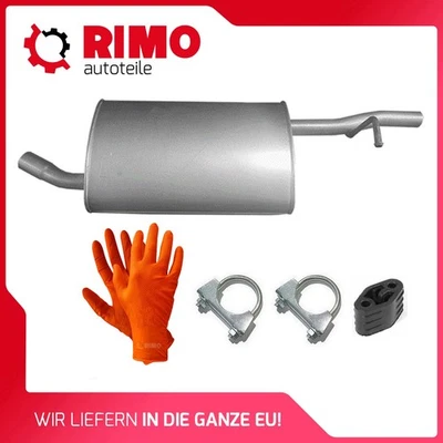 Silencieux central échappement pour Dacia Duster 1.6 SCe 115 4x4 84kW (2015-2018) - Photo 1/2