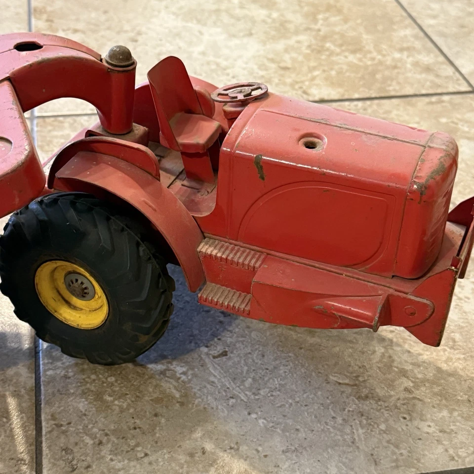 "Raspador modelo Doepke años 50 Heiliner Earth Mover 29"" metal vintage" Foto 4 de 4