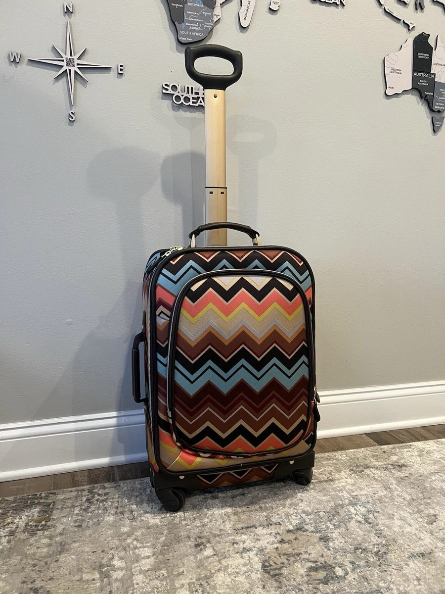 Bonamaison TRGCCB110882X3040 Carry-On Luggage, Canvas, Multicolor