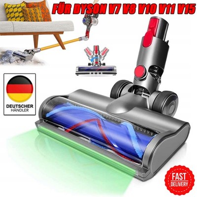 Für Dyson Turbodüse Ersatzteil V7 V8 V10 V11 V15 Staubsauger mit LED Licht NEU