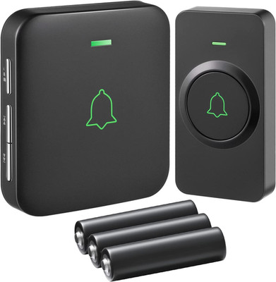Wireless Door Bell, BA-11 Waterproof Battery Operated Doorbell Chime Operating a