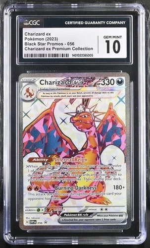 Charizard ex 056 Sv: Scarlet & Violet Promo Cards Holo Pokemon CGC 10